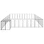Andala Pets Dog Kennel Black 37.51 m Steel