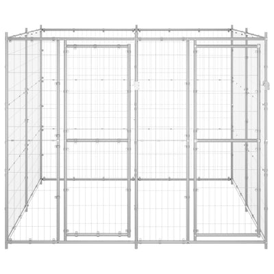 Andala Pets Outdoor Dog Kennel Galvanised Steel 4.84 m