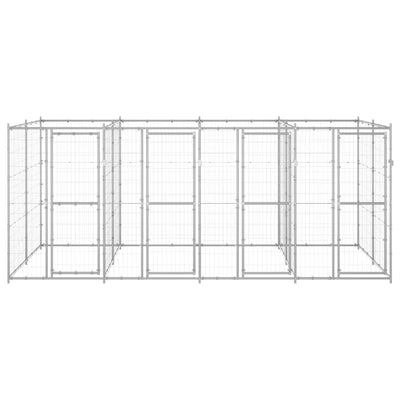 Andala Pets Outdoor Dog Kennel Galvanised Steel 9.68 m