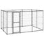 Andala Pets Outdoor Dog Kennel Steel with Roof 7.26 m