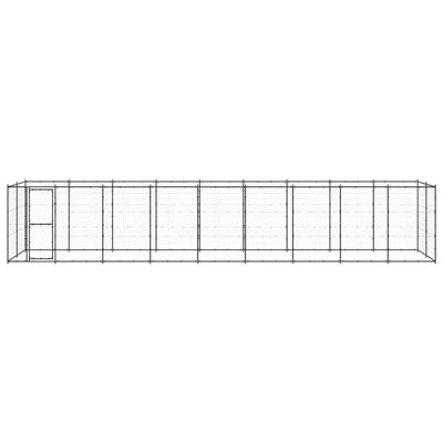 Andala Pets Outdoor Dog Kennel Steel 21.78 m