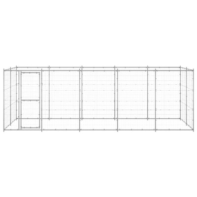 Andala Pets Outdoor Dog Kennel Galvanised Steel 12.1 m