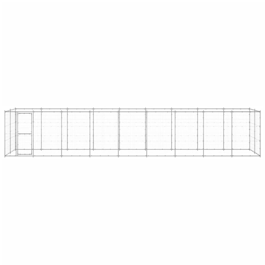 Andala Pets Outdoor Dog Kennel Galvanised Steel 21.78 m