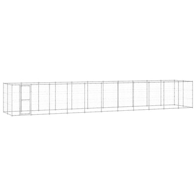 Andala Pets Outdoor Dog Kennel Galvanised Steel 26.62 m