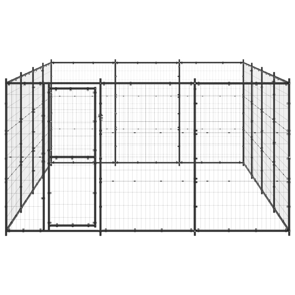 Andala Pets Outdoor Dog Kennel Steel 14.52 m