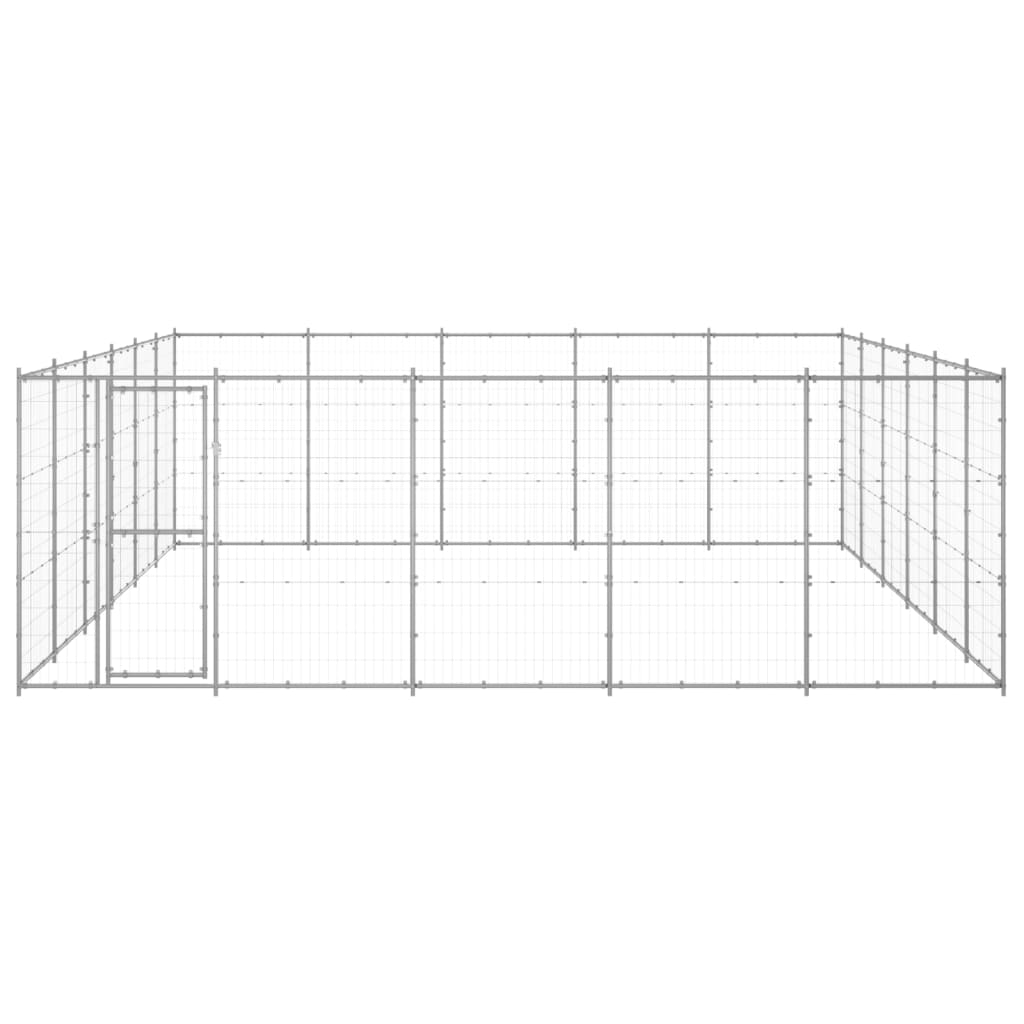 Andala Pets Outdoor Dog Kennel Galvanised Steel 36.3 m