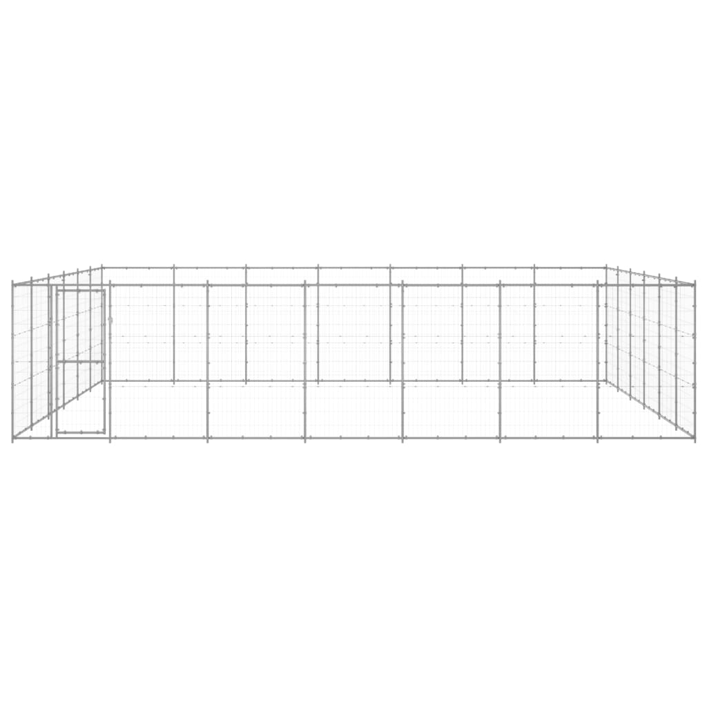 Andala Pets Outdoor Dog Kennel Galvanised Steel 50.82 m