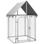Andala Pets Outdoor Dog Kennel with Roof 100x100x150 cm