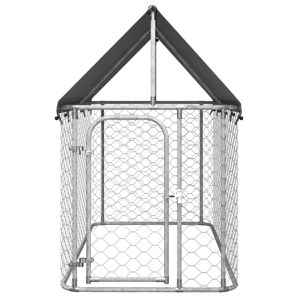 Andala Pets Outdoor Dog Kennel with Roof 200x100x150 cm