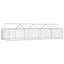 Outdoor Dog Kennel With Roof 600X200X150cm
