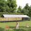 Andala Pets Outdoor Dog Kennel with Roof 600x200x150 cm