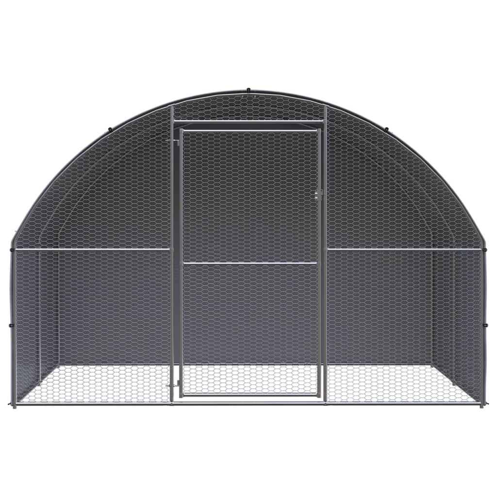 Andala Pets Outdoor Chicken Coop 3x2x2 m Galvanised Steel