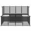 Small Animal Cage Black 143X107X93cm And