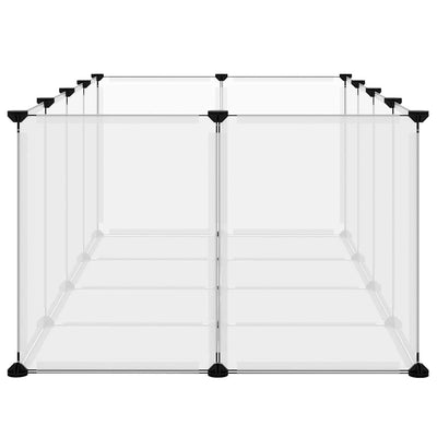 Small Animal Cage Transparent 144X74X46.5cm
