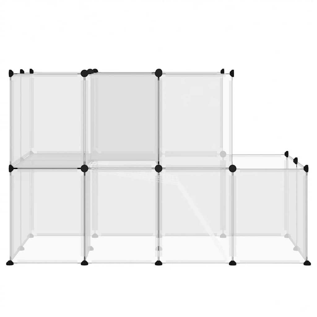 Small Animal Cage Transparent 142X74X93cm