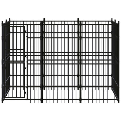 Andala Pets Outdoor Dog Kennel Steel 5.53 m