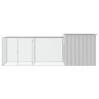 Chicken Coop Dark Grey 300X91X100cm