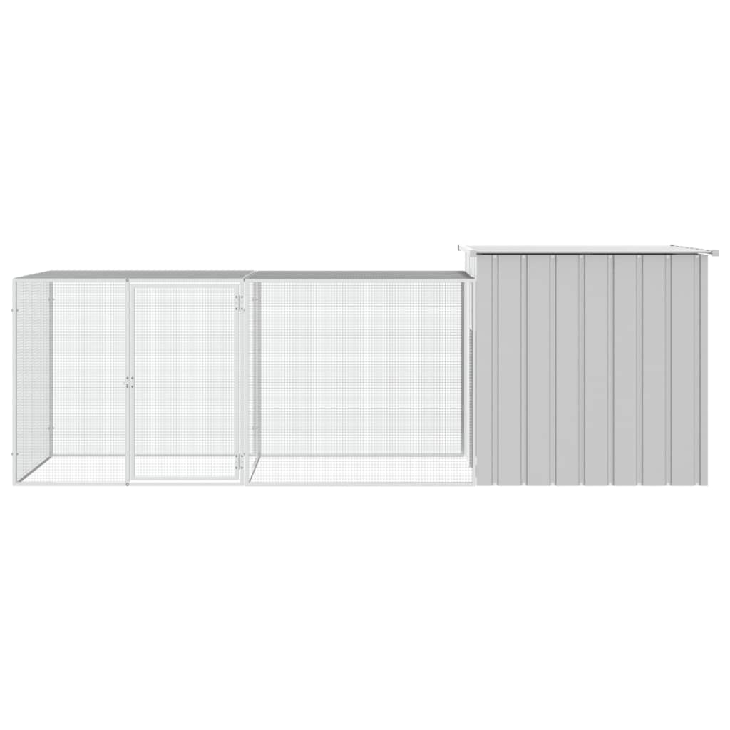 Chicken Coop Grey 300X91X100cm