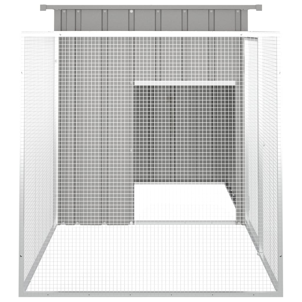 Rabbit Cage Grey 200X91X100cm