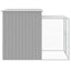 Chicken Coop With Run Light Grey 165X251X181cm