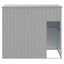 Dog House With Roof Dark Grey 214X153X181cm