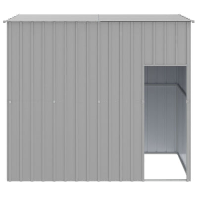 Dog House With Roof Dark Grey 214X153X181cm