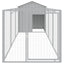 Dog House With Roof Light Grey 117X405X123cm