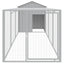Chicken Coop With Run Light Grey 117X405X123cm
