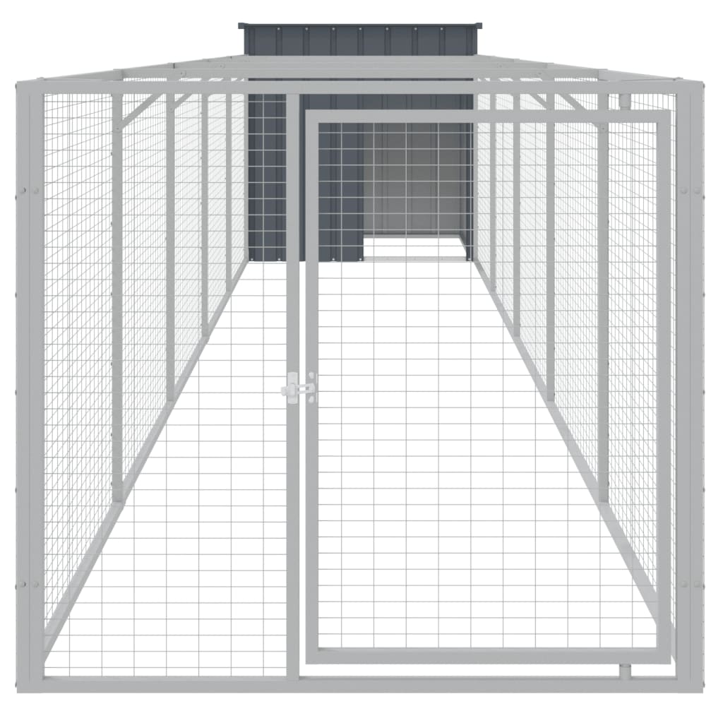 Andala Pets Outdoor Dog Kennel with Roof 200x100x125 cm