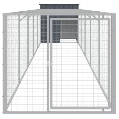 Andala Pets Outdoor Dog Kennel with Roof 200x100x125 cm