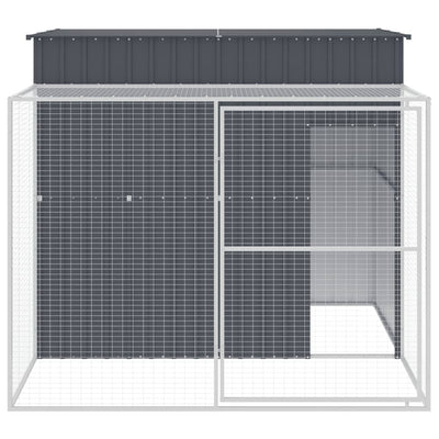 Andala Pets Outdoor Dog Kennel with Roof 400x100x150 cm