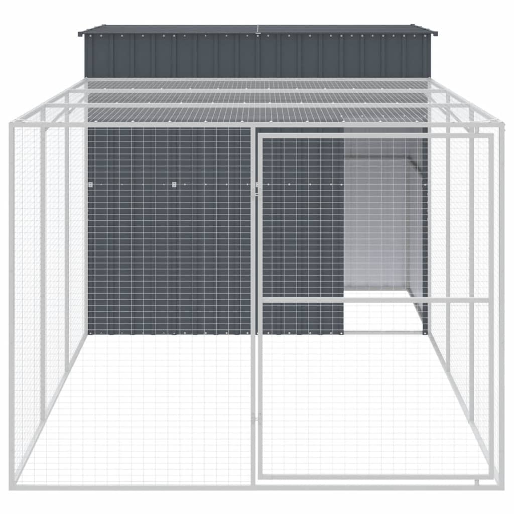 Andala Pets 14-Panel Dog Playpen Black 50x100 cm Powder-coated Steel