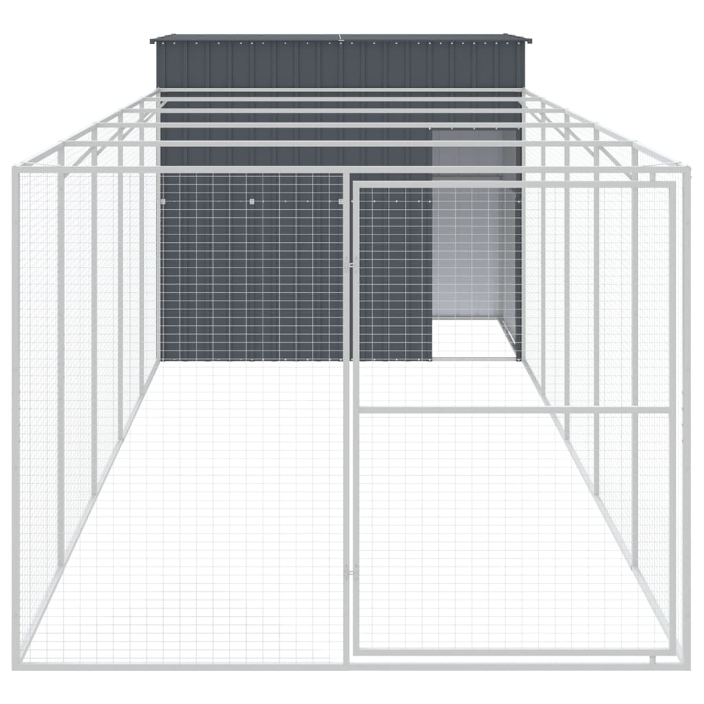 Andala Pets Outdoor Dog Kennel 193x193x185 cm