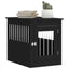 Dog Crate Furniture Black 55X75X65cm