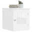 Dog Crate Furniture White 64.5X80X71cm