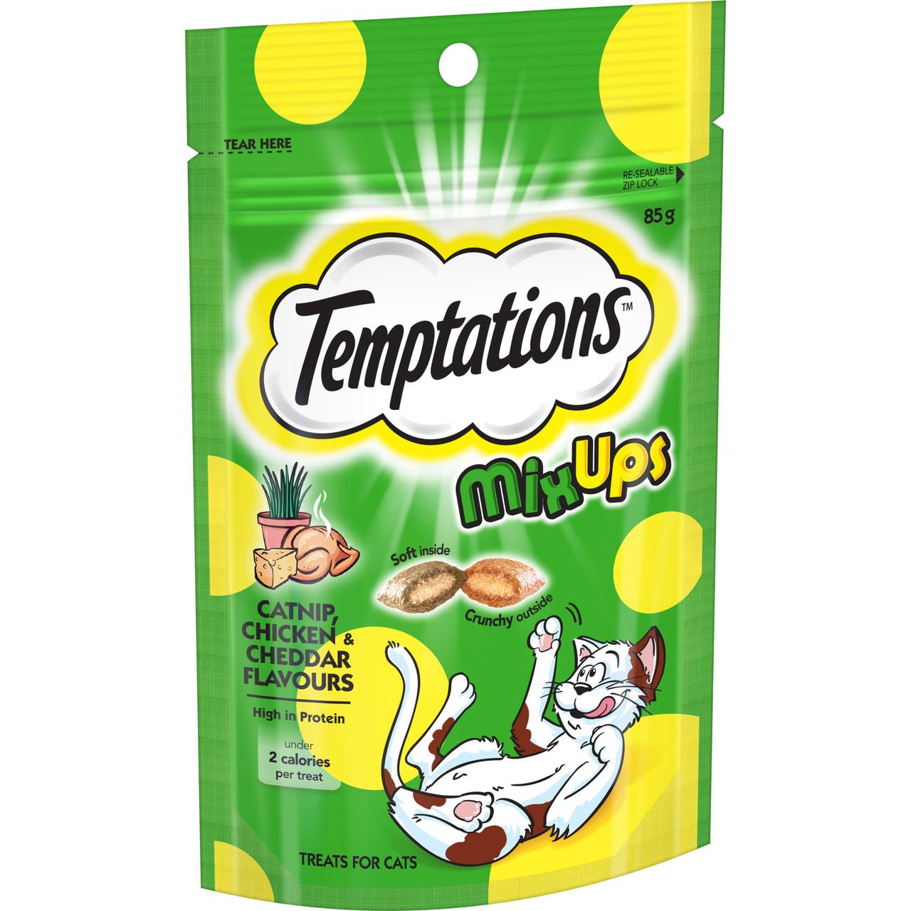 Temptations Cat Treats Mix Ups Chicken, Catnip And Cheddar
