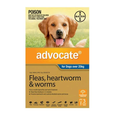 Advocate For Dogs Over 25kg (Extra Large Dogs) Blue 3 Pack
