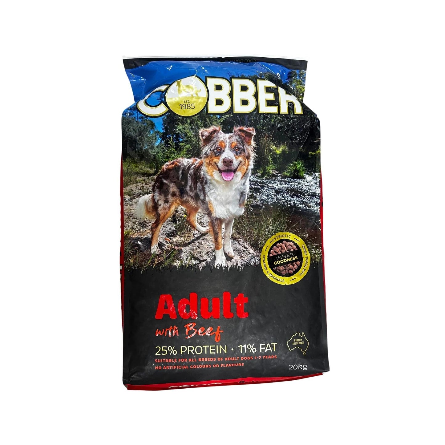 Cobber Adult With Beef Dry Dog Food 3kg