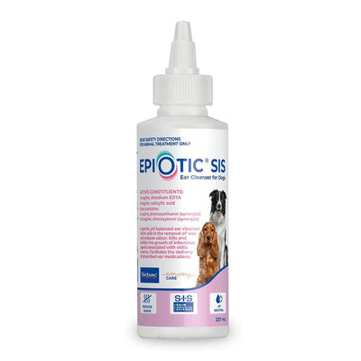 Virbac Epiotic Sis Ear Cleanser For Dogs 237ml