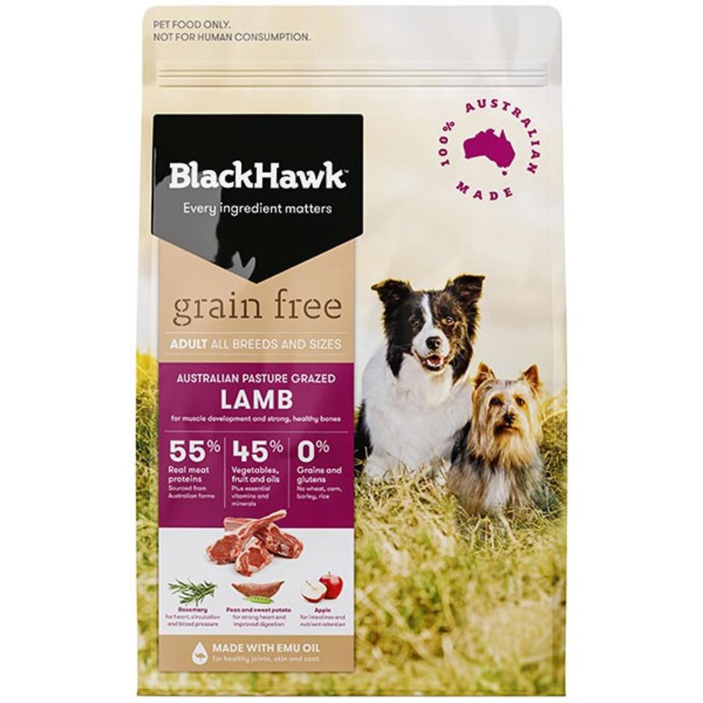 Black Hawk Grain Free Adult Lamb Dry Dog Food 2.5kg