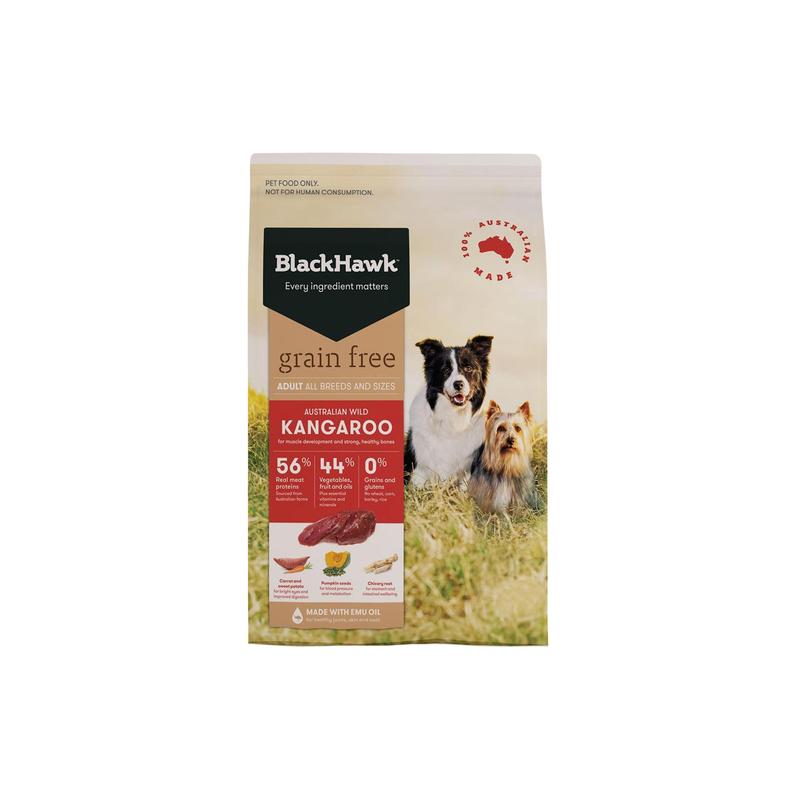 Black Hawk Grain Free Adult Kangaroo Dry Dog Food 2.5kg