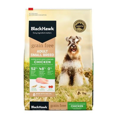 Black Hawk Grain Free Chicken Small Breed Dry Dog Food 7kg