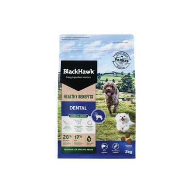 Black Hawk Healthy Benefits Dental Adult Dog Food 2kg
