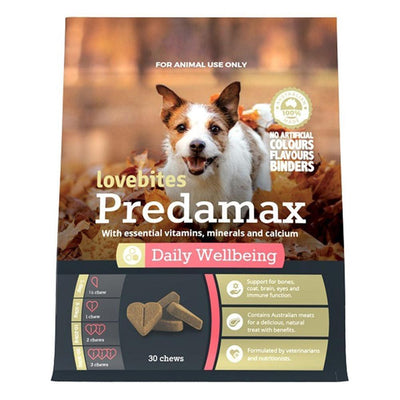 Vetafarm Lovebites Predamax Chews 30 Pack