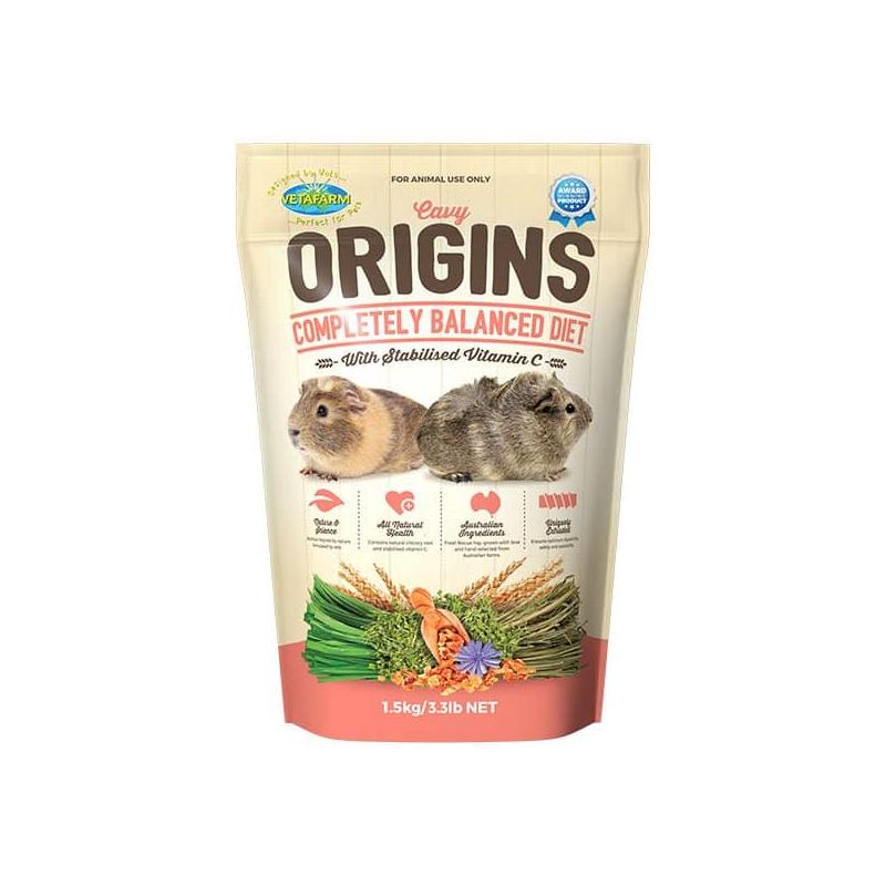 Vetafarm Cavy Origins Guinea Pig Food 1.5kg