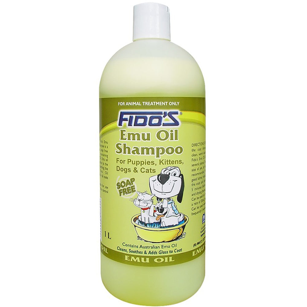 Fidos Emu Oil Shampoo 1L - Free Shipping