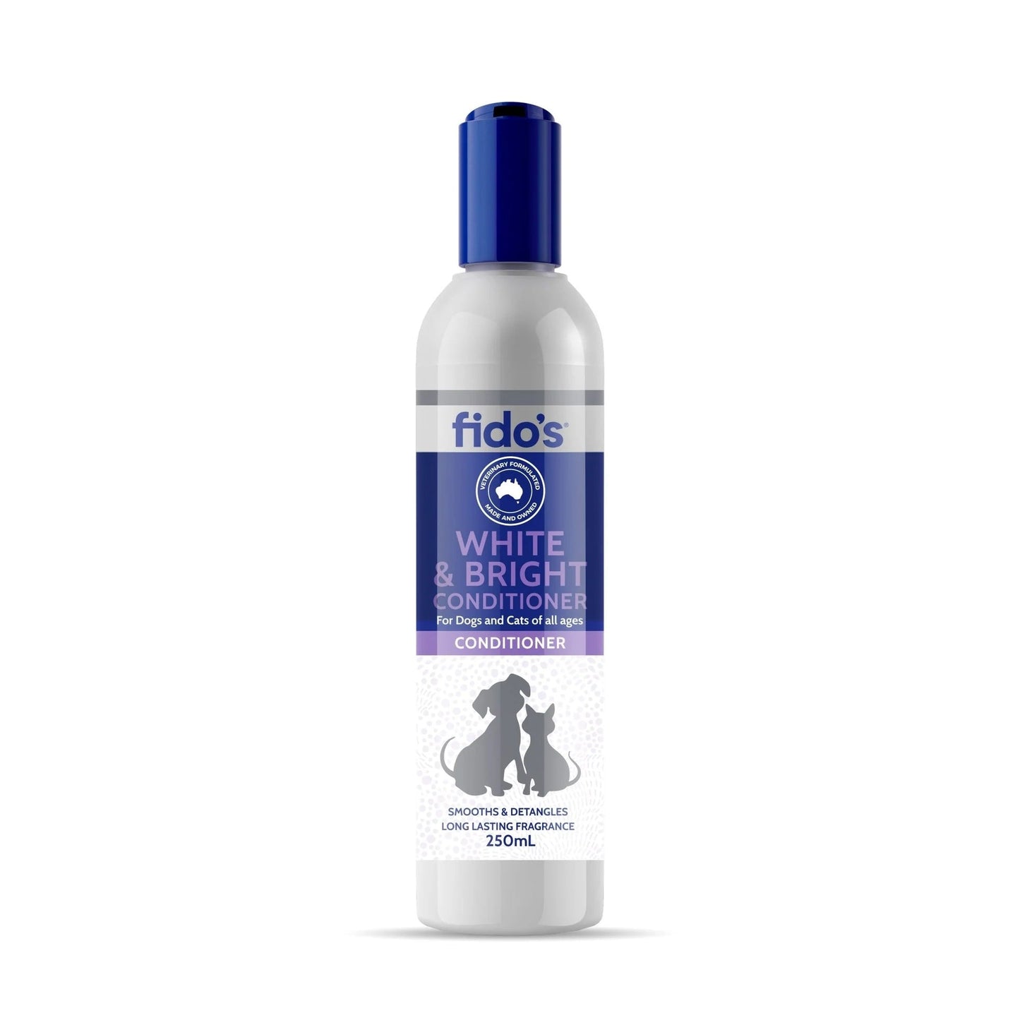 Fido's White and Bright Conditioner 250ml - Free Shipping
