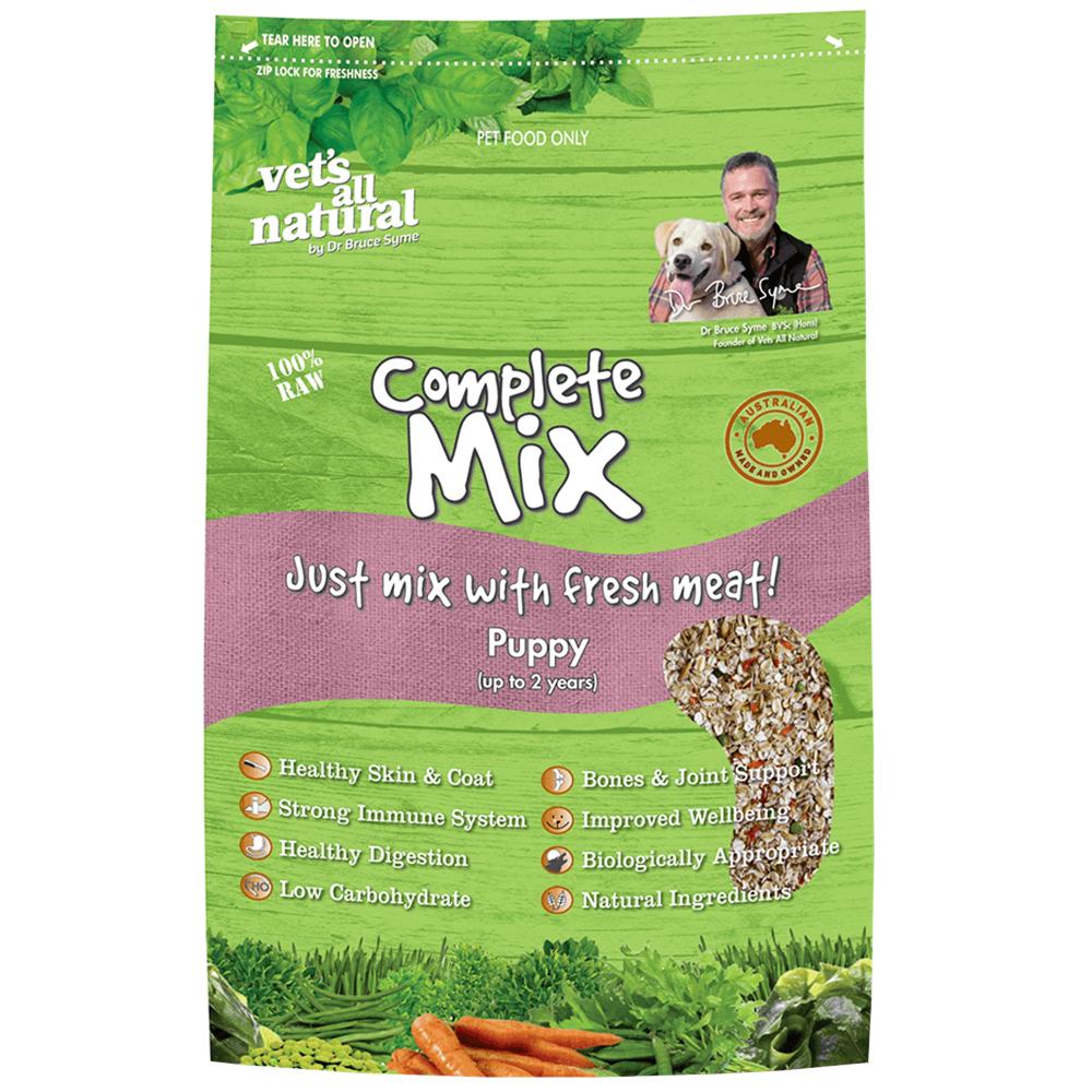 Vets All Natural Complete Mix Puppy Dry Dog Food - 1kg