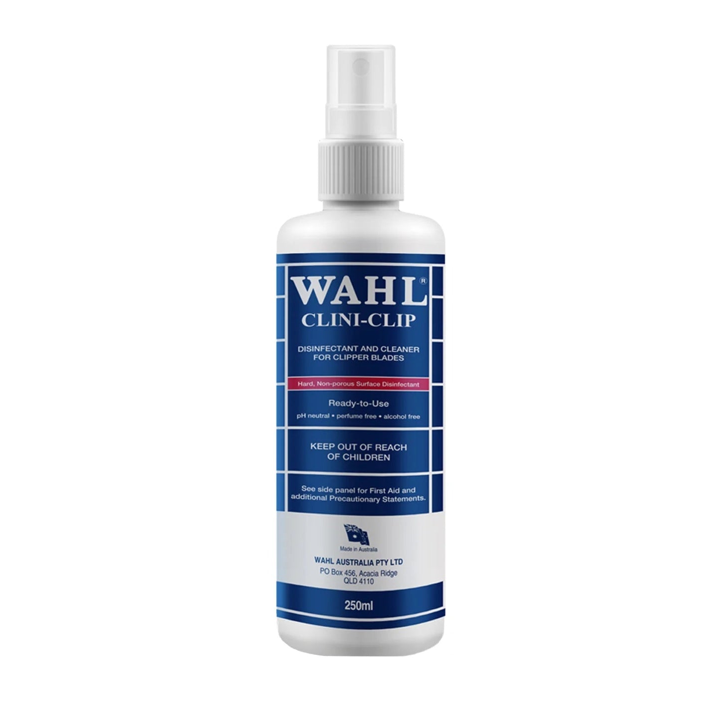 Wahl Clini-Clip Disinfectant and Cleaner 250ml - Free Shipping