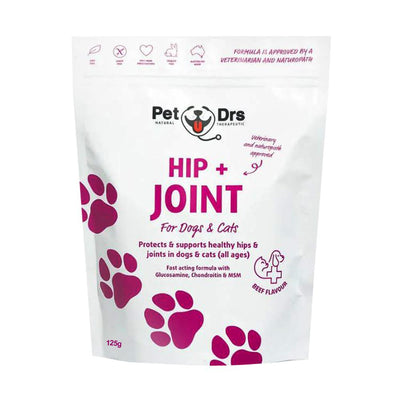 Pet Drs Hip + Joint Supplement 125g